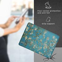 Lunso - Kobo Aura Edition 2 hoes (6 inch) - Vegan Saffiano Leren sleep cover - Van Gogh Amandelbloesem - thumbnail