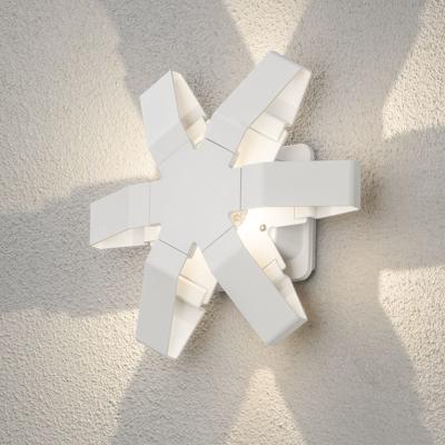 KonstSmide Ultra design buitenlampPescara Star 25cm wit - 7977-250