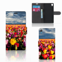 Sony Xperia Z3 Hoesje Tulpen - thumbnail
