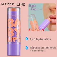 Maybelline Lippenbalsem - Baby Lips Peach Kiss - thumbnail