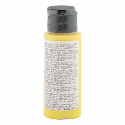 Fabric Creations • soft fabric inkt 59ml real yellow