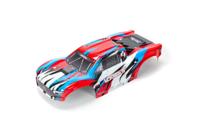 Arrma - Painted Body, Red/Blue: VORTEKS 4X4 BLX (ARA402319) - thumbnail