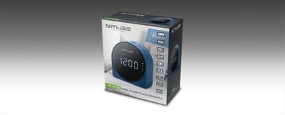 Muse M-185 CBL wekker Digitale wekker Zwart Muse M-185 CBL wekker Digitale wekker Zwart