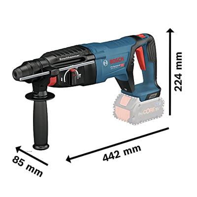 Bosch Blauw GBH 18V-26 D Professional Accu-boorhamer | met SDS Plus | 2.5 J | In doos - 0611916001 - thumbnail
