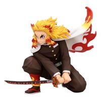 Demon Slayer: Kimetsu no Yaiba Noodle Stopper PVC Statue Rengoku Kyojuro Battle Ver. 10 cm - thumbnail