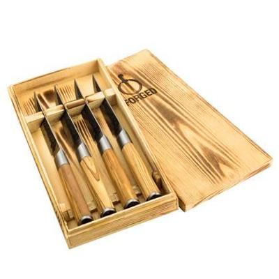 FORGED - Olive Forged - Steakmes s/4 Olijfhout FORGED - Olive Forged - Steakmes s/4 Olijfhout
