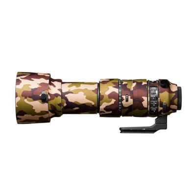 easyCover Lens Oak voor Sigma 60-600mm f/4.5-6.3 DG OS HSM S Brown Camouflage