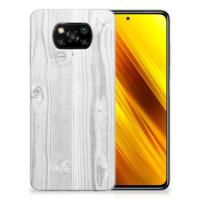 Xiaomi Poco X3 | Poco X3 Pro | Bumper Hoesje | White Wood - thumbnail