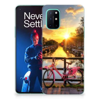 OnePlus 8T | Silliconen Back Cover | Amsterdamse Grachten