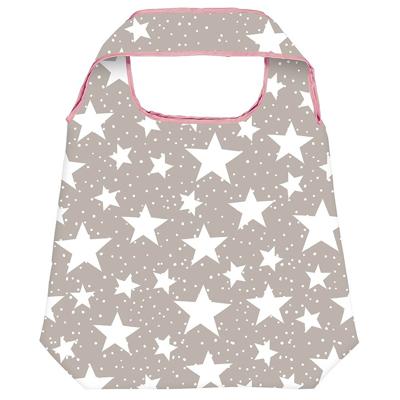 Moses opvouwbare boodschappentas Magische Sterren 10 liter grijs Moses opvouwbare boodschappentas Magische Sterren 10 liter grijs