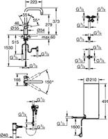 Grohe Red 3-in-1 kokend water kraan met U-uitloop en combi boiler supersteel - thumbnail
