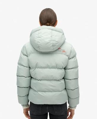 Superdry Hooded Sports Puffer Casual Winterjas Dames L/40