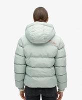 Superdry Hooded Sports Puffer Casual Winterjas Dames L/40 - thumbnail