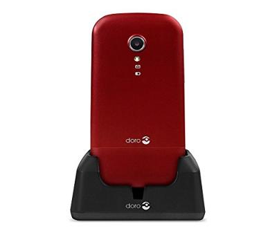 Doro 2404 - Mobiele Telefoon rood/wit