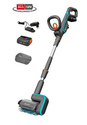 Gardena Accu reiniger | Aquabrush Patio | P4A Set - 14841-20