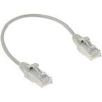 ACT DC9052 LSZH U/UTP CAT6 Datacenter Slimline Patchkabel Snagless | RJ45 connectoren | Grijs | 25 cm - thumbnail