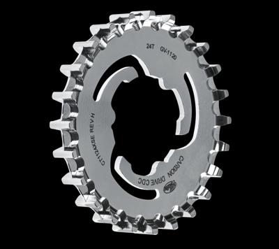 Gates sprocket cdx 24t shimano ub alfine/nexus fl wire flange