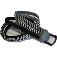 Gazelle Snelbinder trio 28" power met 3 binders - zwart/zilver - thumbnail