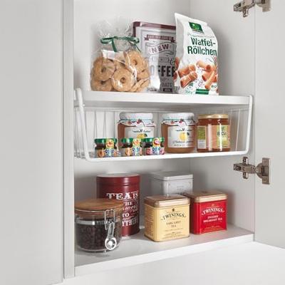 Metaltex mandje voor onder plank 40cm