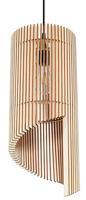 Hanglamp ALEXIA hout - thumbnail