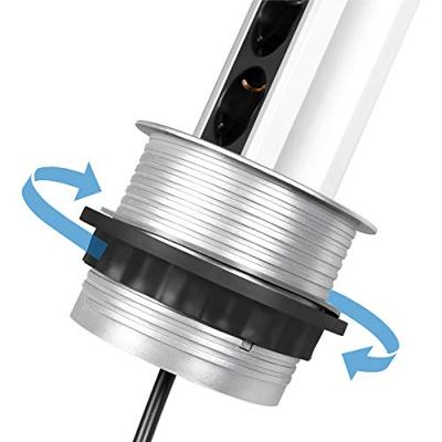 LogiLink LPS235A Stopcontact (inbouw) Aanraakbeveiliging Zilver-zwart LogiLink LPS235A Stopcontact (inbouw) Aanraakbeveiliging Zilver-zwart