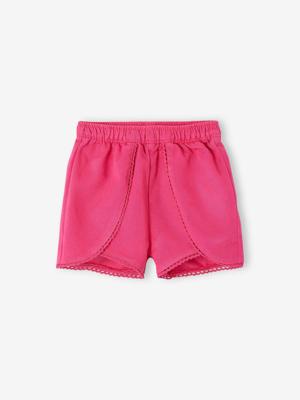 Babyshort met overslag fuchsia Babyshort met overslag fuchsia
