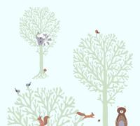 AS Creation Little Love groen behang | 381342 - thumbnail