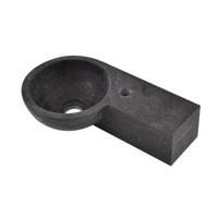 Fontein Wiesbaden Hardsteen Rond Rechts 40x23x10 cm - thumbnail