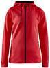 Craft 1909133 Adv Unify Fz Hood Wmn - Bright Red - XS - thumbnail