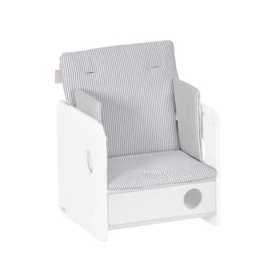 Kave Home Stoelkussen 'Nuun' t.b.v. kinderstoel, kleur Blauw Kave Home Stoelkussen 'Nuun' t.b.v. kinderstoel, kleur Blauw