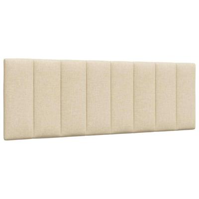 Hoofdbordkussen "Hanko" 140 cm stof crmekleurig