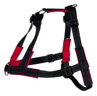 TRIXIE HONDENTUIG LEAD'N'WALK SOFT TUIG ZWART M-L 55-90 CM - thumbnail