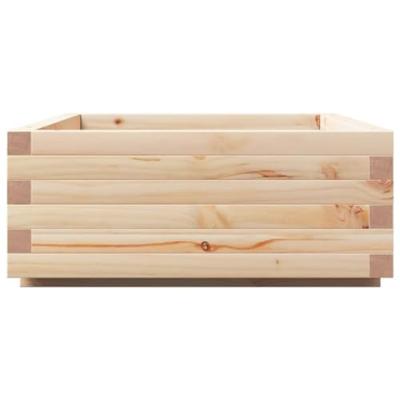 VidaXL Plantenbak 90x60x26,5 cm massief grenenhout VidaXL Plantenbak 90x60x26,5 cm massief grenenhout