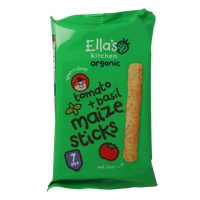 Maize sticks tomato & basil 7m+ bio 16 Gram - thumbnail