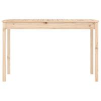 Tuintafel 121x82,5x76 cm massief grenenhout - thumbnail