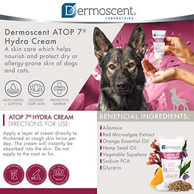 Dermoscent Atop 7 Hydra Cream voor hond en kat 50 ml