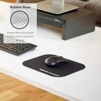 Fellowes Muismat Microban zwart - thumbnail