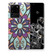 Samsung Galaxy S20 Ultra | TPU Case | Purple Flower - thumbnail