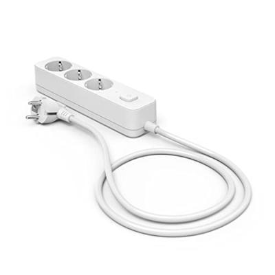 Hama 00116076 Stekkerdoos met schakelaar Wit, Grijs Randaarde stekker 1 stuk(s)