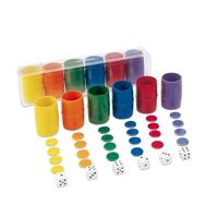 Bekers met Parchis Pionnen Cayro 074/6 - thumbnail