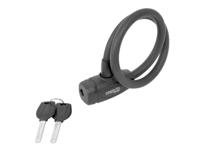 Dresco 5250209 fietsslot Zwart Kabelslot - thumbnail