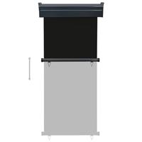 Balkonscherm 85x250 cm zwart - thumbnail