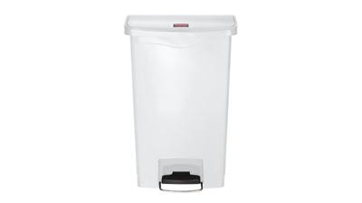 Pedaalemmer rubbermaid slim jim step on 50l wit