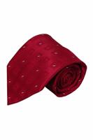 Alberto Vincelli Rode zijden stropdas Reggio 01 - thumbnail
