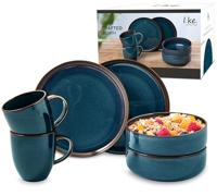Villeroy & Boch Crafted Denim Ontbijtset 2 persoons, 6 delig - thumbnail