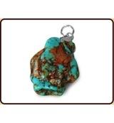 Edelsteen Hanger Turkoois - thumbnail