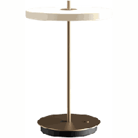Umage Asteria Move Oplaadbare Tafellamp Pearl White - thumbnail