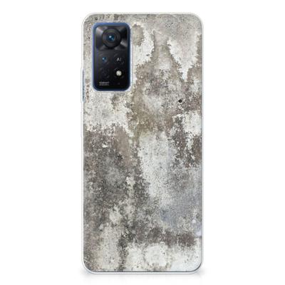 Xiaomi Redmi Note 11 Pro 5G | TPU | Siliconen hoesje | Beton Print Xiaomi Redmi Note 11 Pro 5G | TPU | Siliconen hoesje | Beton Print