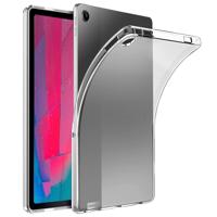 Lunso - Lenovo Tab M10 Gen 3 Plus (3e generatie) - TPU Backcover hoes - Transparant - thumbnail