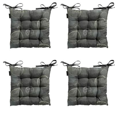 Toscane Zitkussen Circle groen 46 cm x 46 cm (4 stuks) Madison - Madison